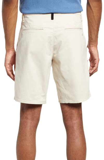 Rag & Bone Perry Stretch Twill Shorts In Turtledove