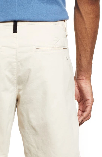 Shop Rag & Bone Perry Stretch Twill Shorts In Turtledove