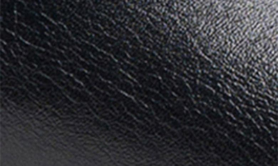 Santoni Penny Leather Loafers In Black