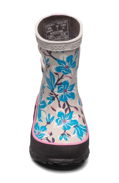 Bogs Skipper Magnolia Waterproof Rain Boot In Oyster