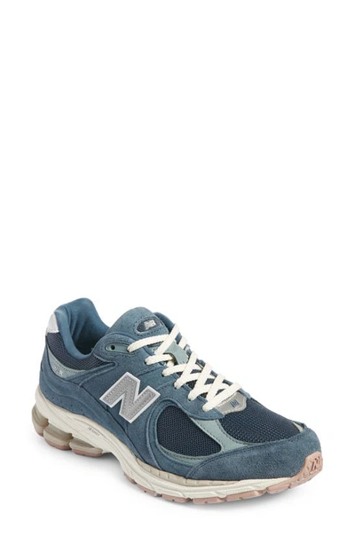 New Balance 2002r Low-top Sneakers In Blue/white/gum | ModeSens