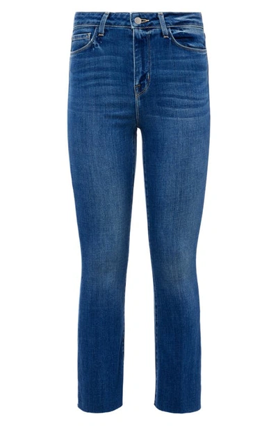 Shop L Agence Kendra High Waist Crop Flare Jeans In Toledo