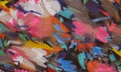 Shop Hanky Panky Print Lace Boyshorts In Confetti Flora