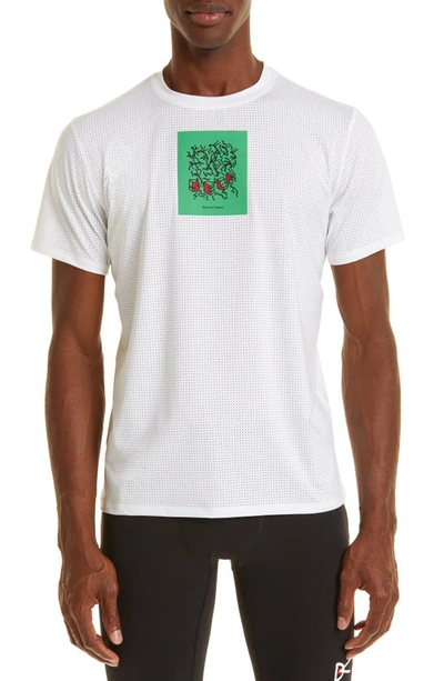 Shop District Vision Peace Tech Graphic Tee In White