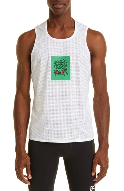 Shop District Vision Peace-tech Graphic Tank In White