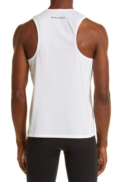 Shop District Vision Peace-tech Graphic Tank In White