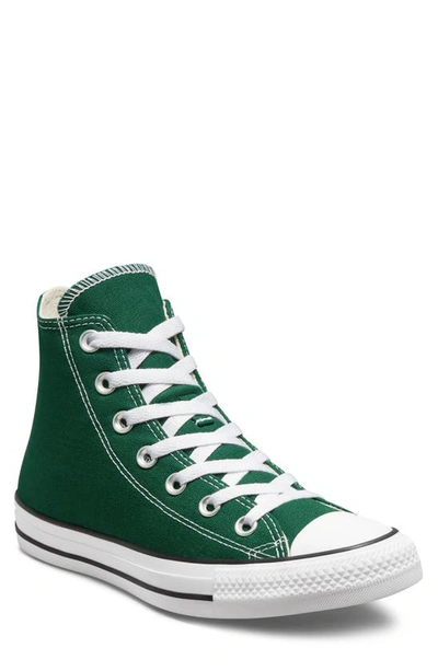 Converse Chuck Taylor All Star Seasonal Color High Top Sneaker In Dark Green  | ModeSens