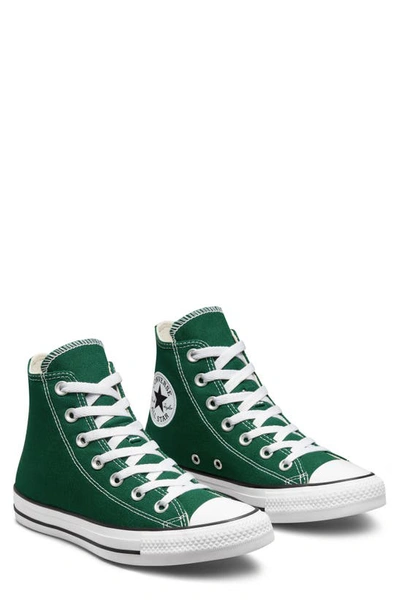 Converse Chuck Taylor All Star Seasonal Color High Top Sneaker In Dark  Green | ModeSens