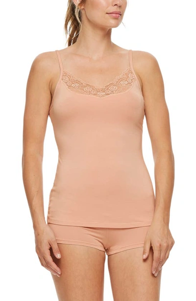 Montelle Intimates Micro Air Boyshorts In Seashell