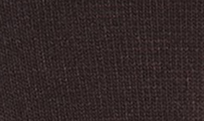 Memoi Seamless Crew Socks In Espresso