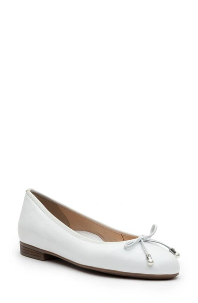 Shop Ara Scout Flat In White Cervocalf