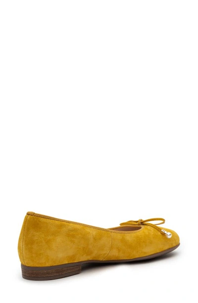 Shop Ara Scout Flat In Sole Velour