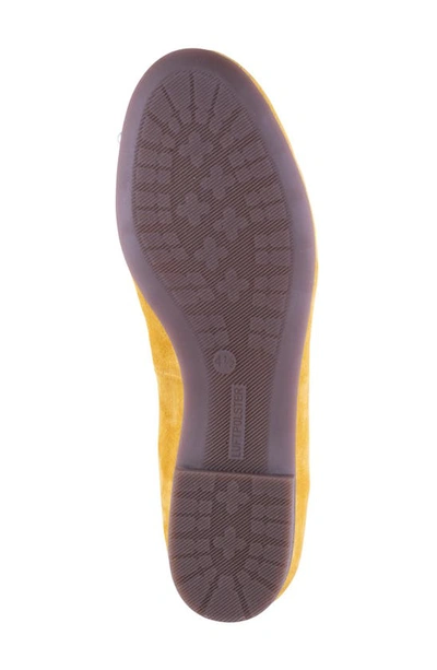 Ara Scout Flat In Sole Velour