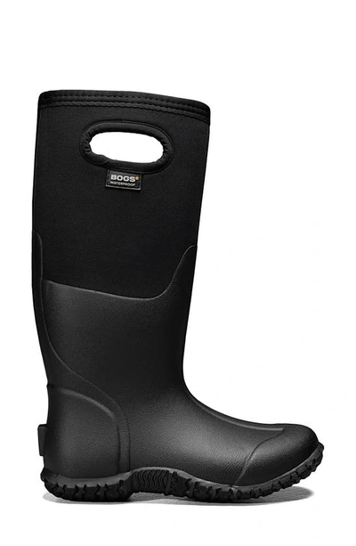 Bogs Mesa Insulated Waterproof Rain Boot In Black