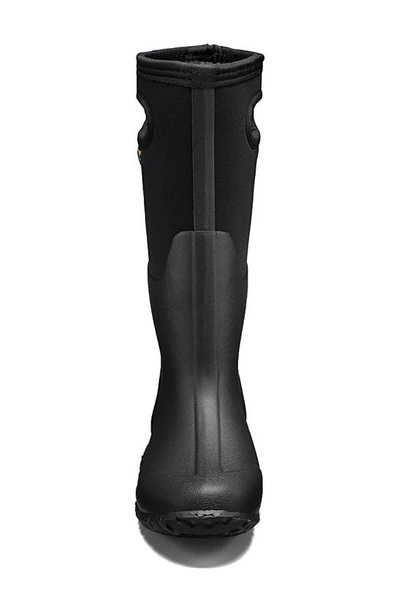 Bogs Mesa Insulated Waterproof Rain Boot In Black