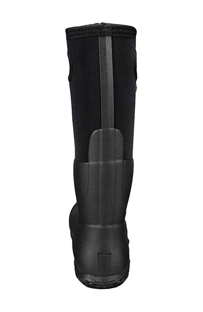 Bogs Mesa Insulated Waterproof Rain Boot In Black