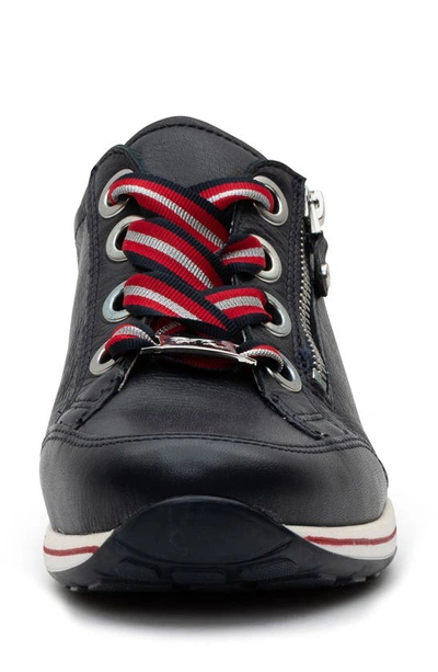 Ara Ollie Lace-up Sneaker In Navy
