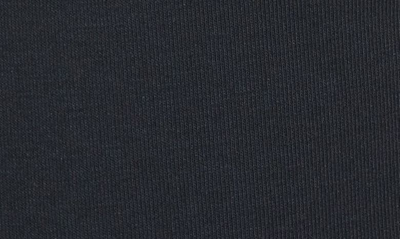 Shop Hugo Boss Headlo Stripe Cotton Blend Shorts In Dark Blue