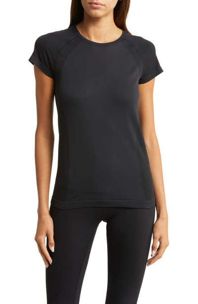 Sweaty Betty Athlete Seamless Gym T-shirt In Black