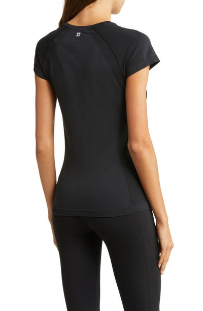 Sweaty Betty Athlete Seamless Gym T-shirt In Black