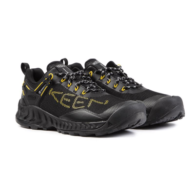 Pre-owned Keen Herren Nxis Evo Wp Trainingschuhe Sneaker Schwarz