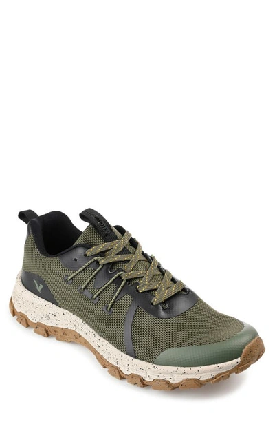 Shop Territory Boots Mohave Knit Trail Sneaker In Green
