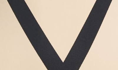 Totême Beige Stretch Jersey Monogram One-piece Swimsuit In Neutral