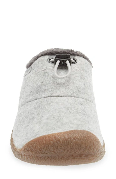 Shop Keen Howser Iii Hybrid Mule In Light Gray Wool/ Vapor