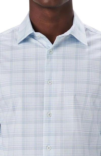 Bugatchi Ooohcotton® Plaid Button-up Shirt In White