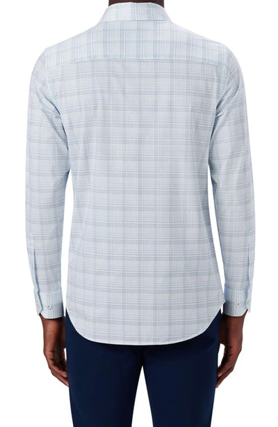 Bugatchi Ooohcotton® Plaid Button-up Shirt In White