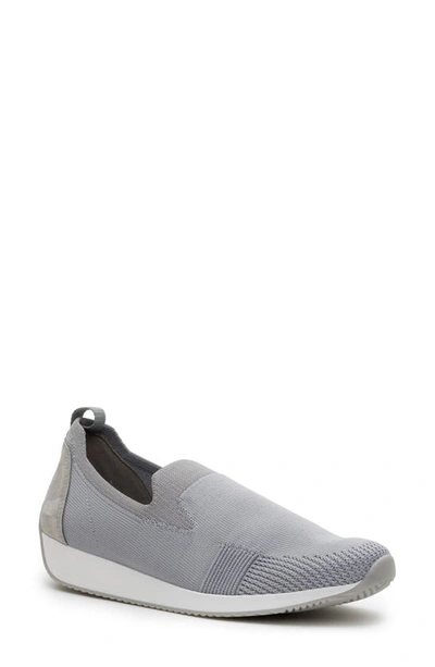 Shop Ara Leena Sneaker In Pebble Wovenstretch