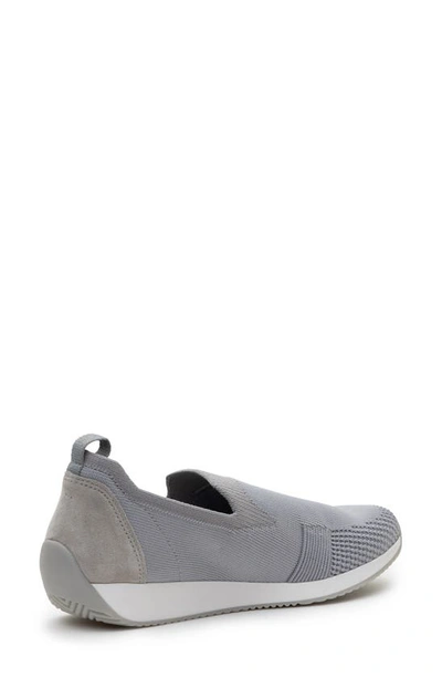 Shop Ara Leena Sneaker In Pebble Wovenstretch