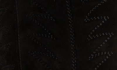 Christian Louboutin Santia Pointed Toe Knee High Boot In Black