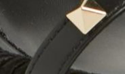 Valentino Rockstud Wedge Sand In Nero