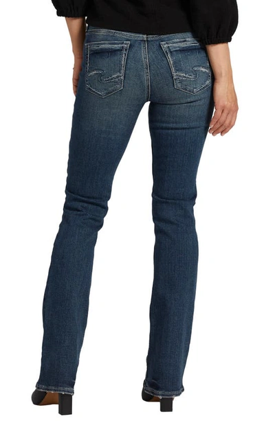 Silver Jeans Co. Suki Mid Rise Bootcut Jeans In Indigo