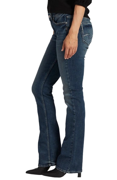 Silver Jeans Co. Suki Mid Rise Bootcut Jeans In Indigo