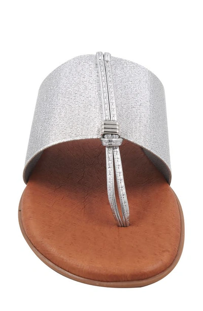 Andre Assous André Assous Nice Featherweights™ Slide Sandal In Silver