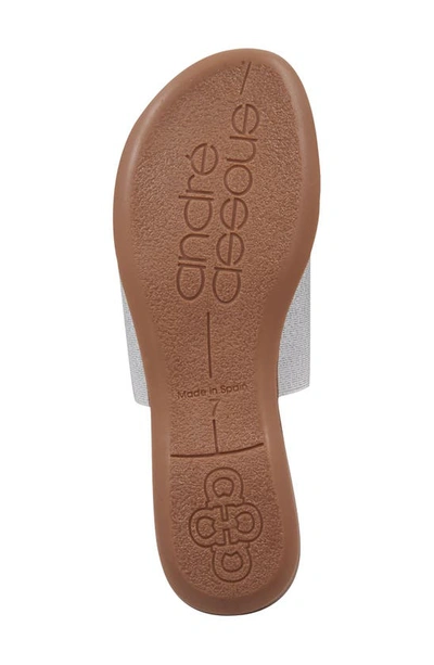 Andre Assous André Assous Nice Featherweights™ Slide Sandal In Silver