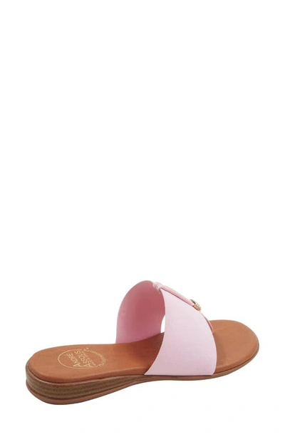 Shop Andre Assous Nice Featherweights™ Slide Sandal In Blush