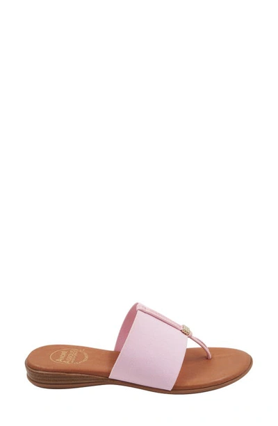 Shop Andre Assous Nice Featherweights™ Slide Sandal In Blush