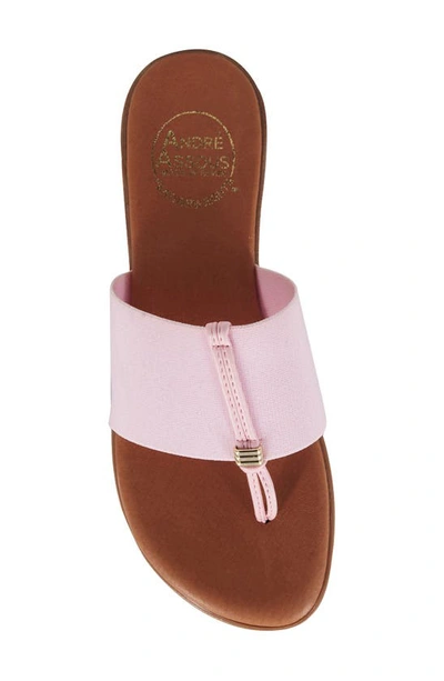 Shop Andre Assous André Assous Nice Featherweights™ Slide Sandal In Blush