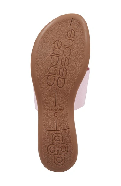 Andre Assous André Assous Nice Featherweights™ Slide Sandal In Blush