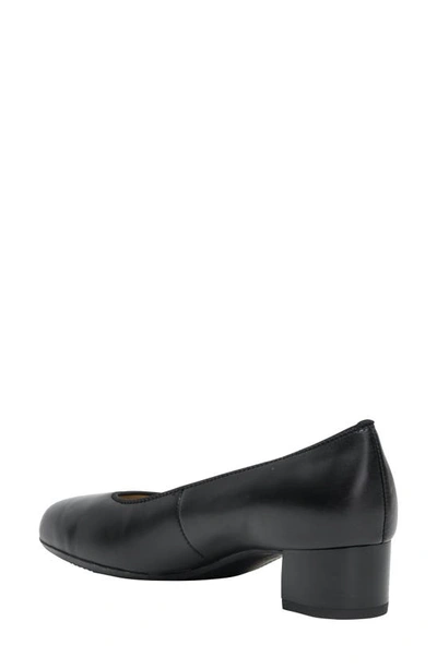 Shop Ara Vivian Pump In Black Nappasoft