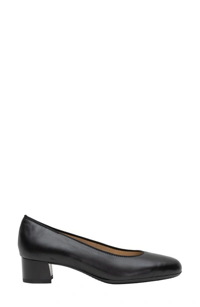 Shop Ara Vivian Pump In Black Nappasoft