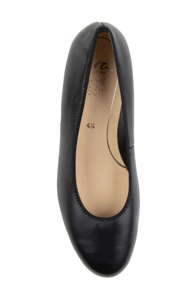 Ara Vivian Pump In Black Nappasoft