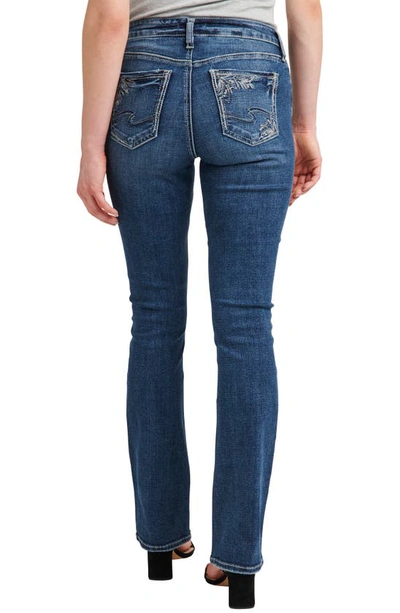 Shop Silver Jeans Co. Elyse Slim Bootcut Jeans In Indigo