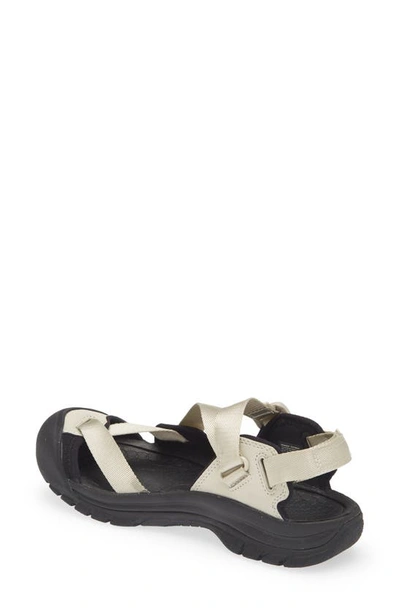 Keen Zerraport Ii Sandal In Silver Birch/ Black