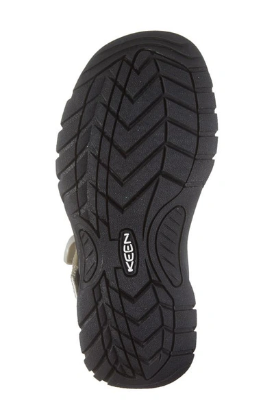 Keen Zerraport Ii Sandal In Silver Birch/ Black