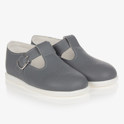 Shop Early Days Grey First Walker Shoes