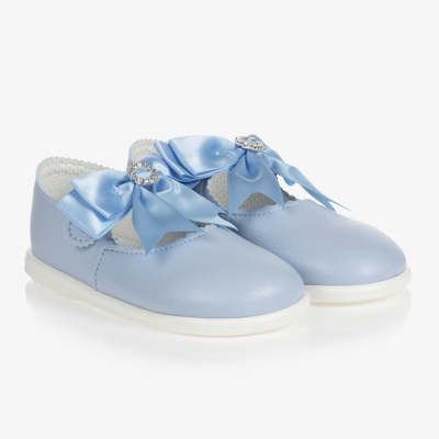 Shop Early Days Girls Blue First Walker Shoes